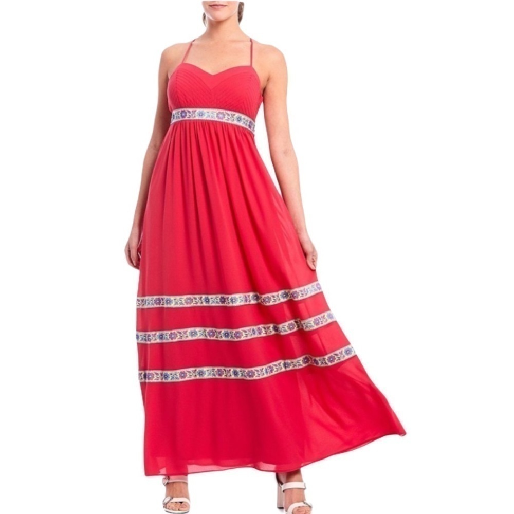 Badgley Mischka Francine Maxi Dress Size 2